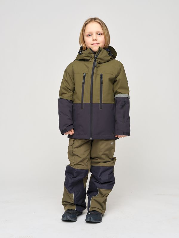 Skogstad J Flisegga 2-lags Teknisk jakke Ivy Green