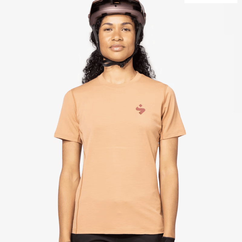 Sweet protection Hunter Merino SS  Jersey Women's Rosebrown