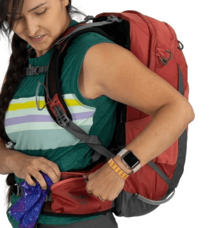Osprey Tempest 22 Deep Fig Hotspot Pink OneSize