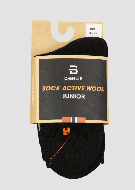Dæhlie Sock Active Wool Jr Black