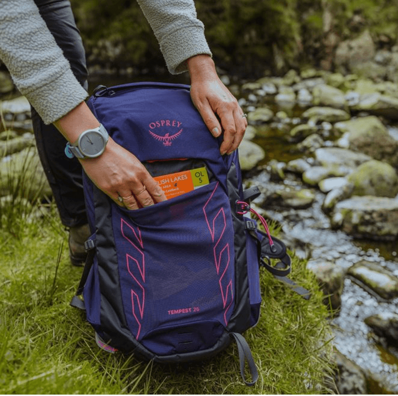 Osprey Tempest 26 Deep Fig Hotspot Pink OneSize